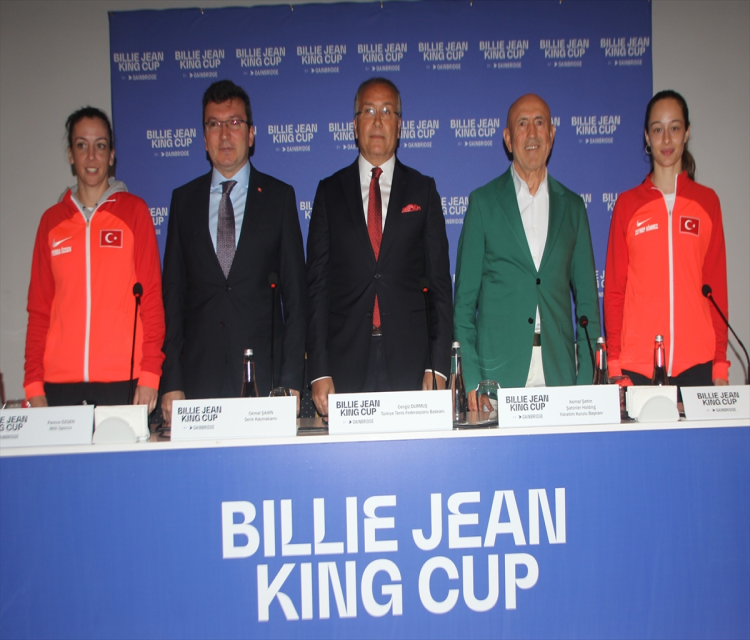 Billie Jean King Cup Tenis Turnuvasi, Antalya'da basladiServet Tümer- Organizasyona 11 ülkeden 55 sporcu katiliyor 